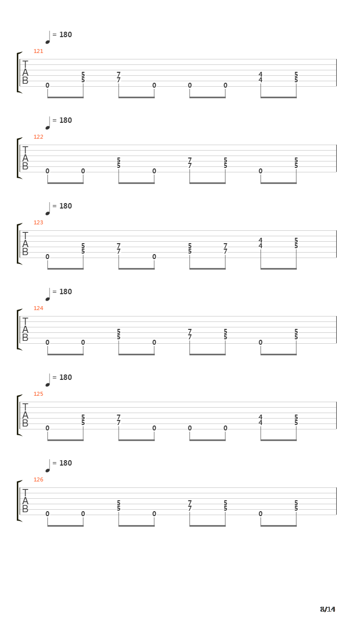 And Then There Were None吉他谱