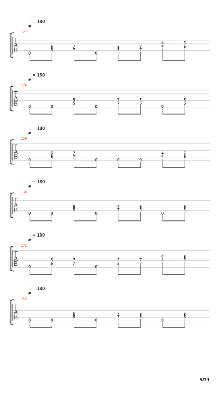 And Then There Were None吉他谱