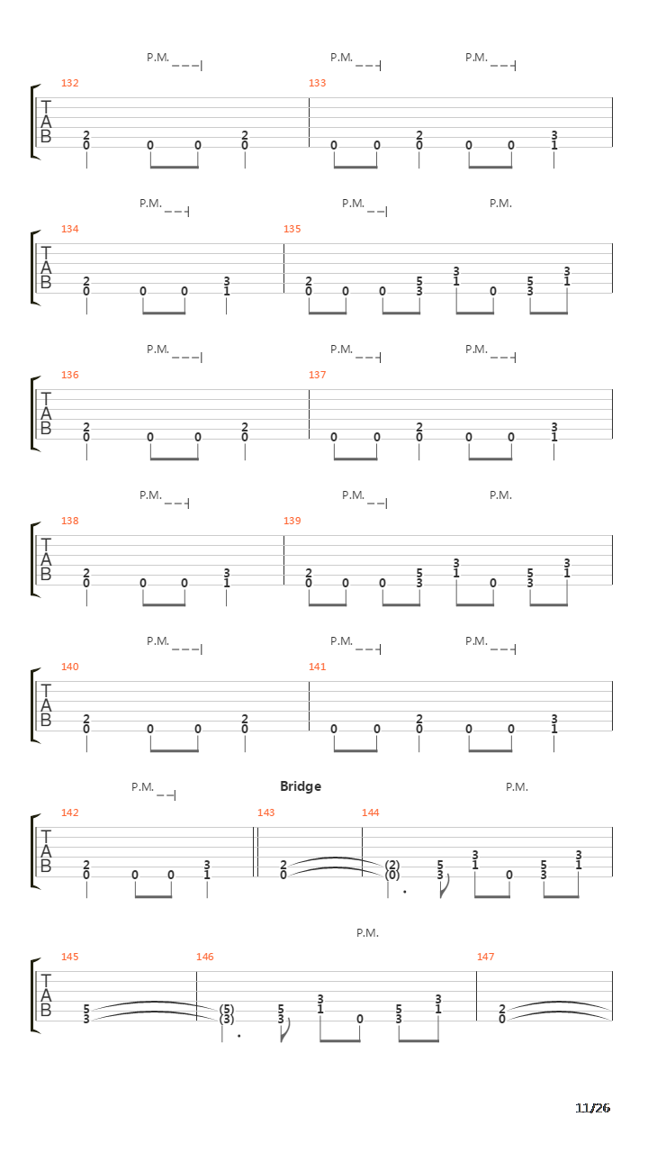 Funeral Hymn吉他谱