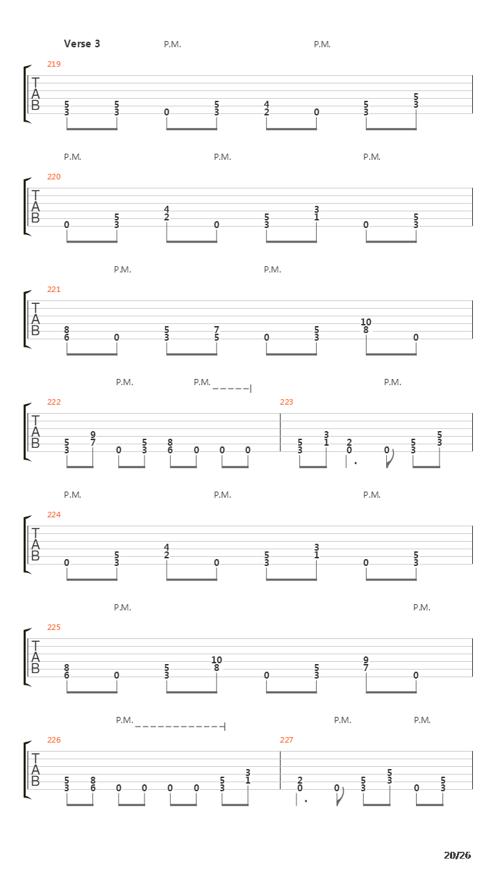 Funeral Hymn吉他谱