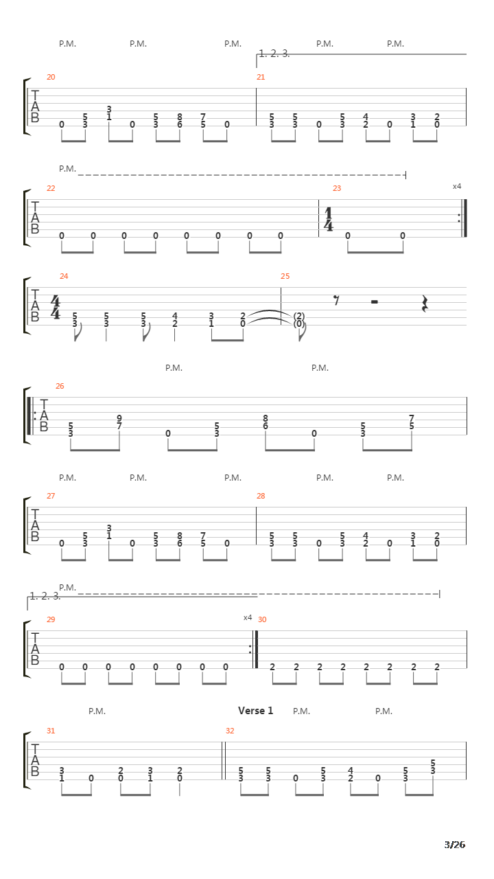 Funeral Hymn吉他谱