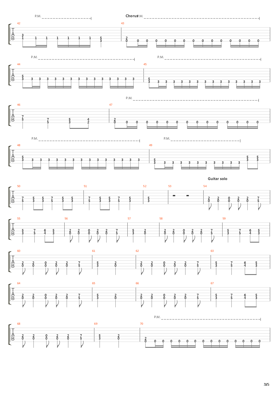 Metal Command吉他谱