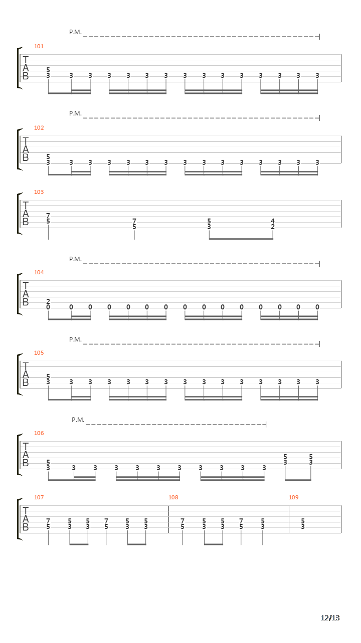 Metal Command吉他谱