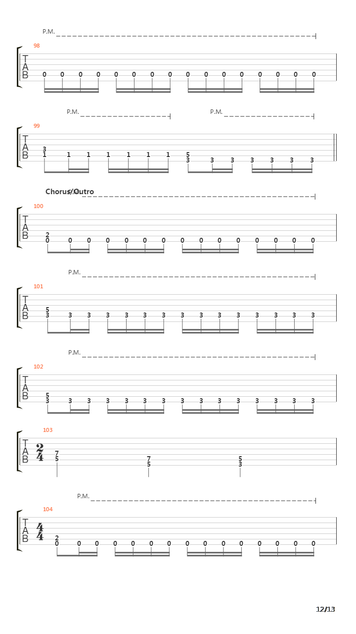 Metal Command吉他谱