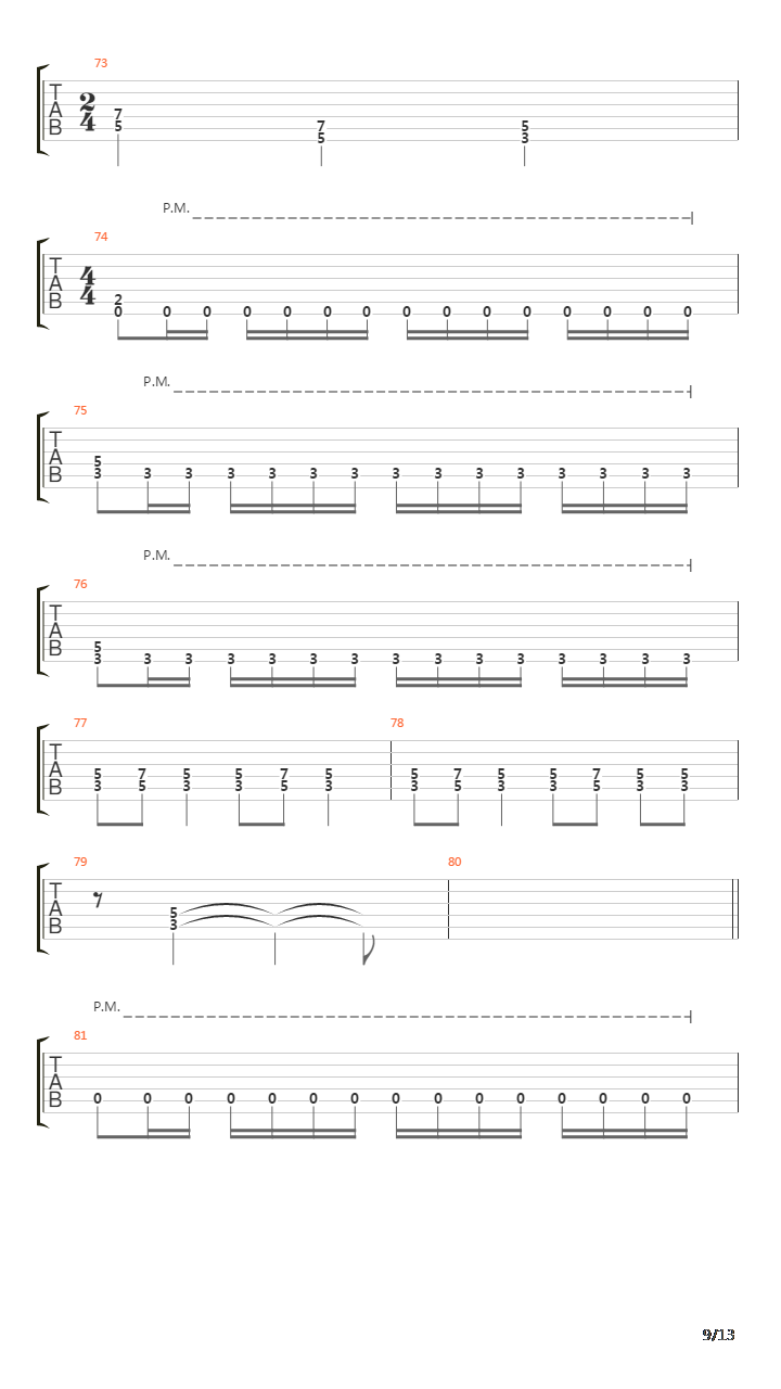 Metal Command吉他谱