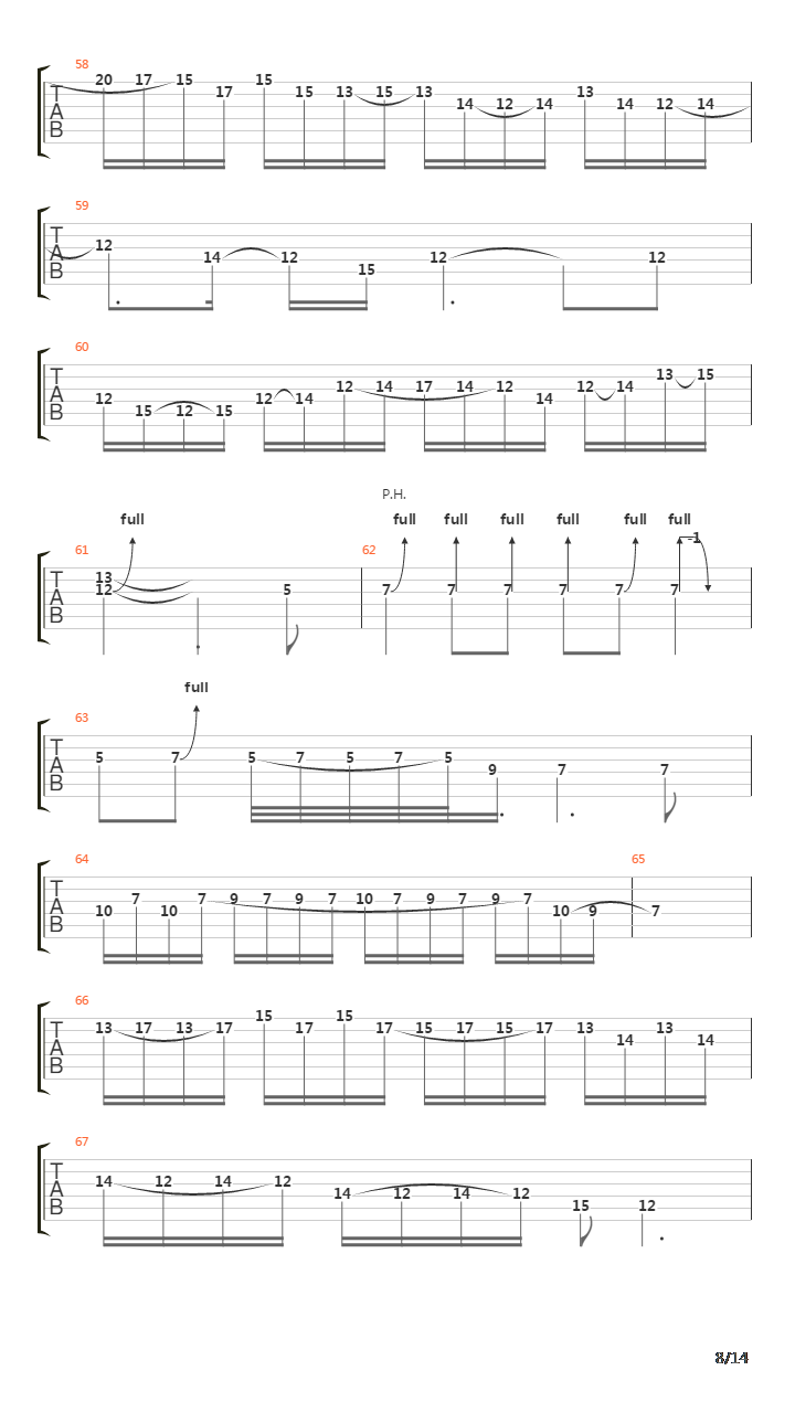 Metal Command吉他谱