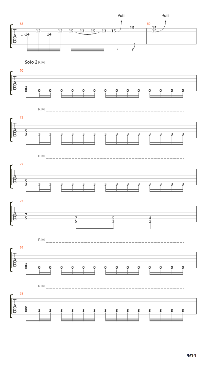 Metal Command吉他谱