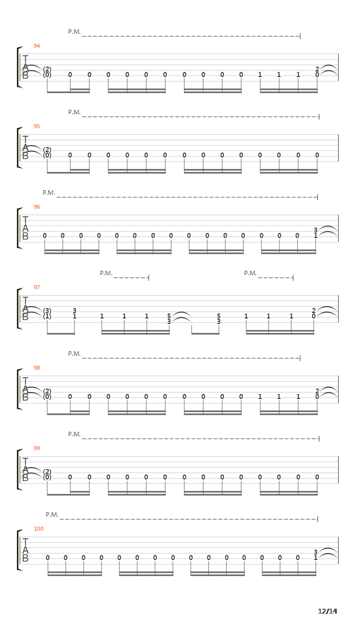 Metal Command吉他谱