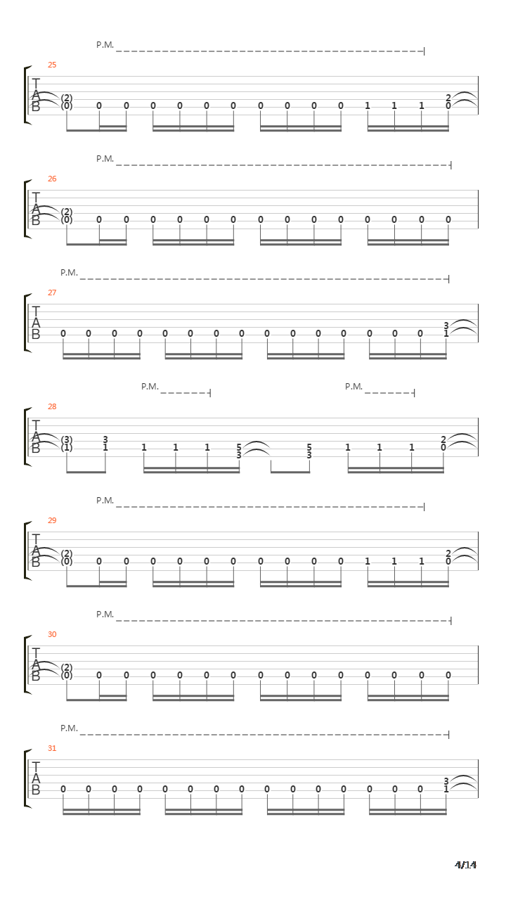 Metal Command吉他谱