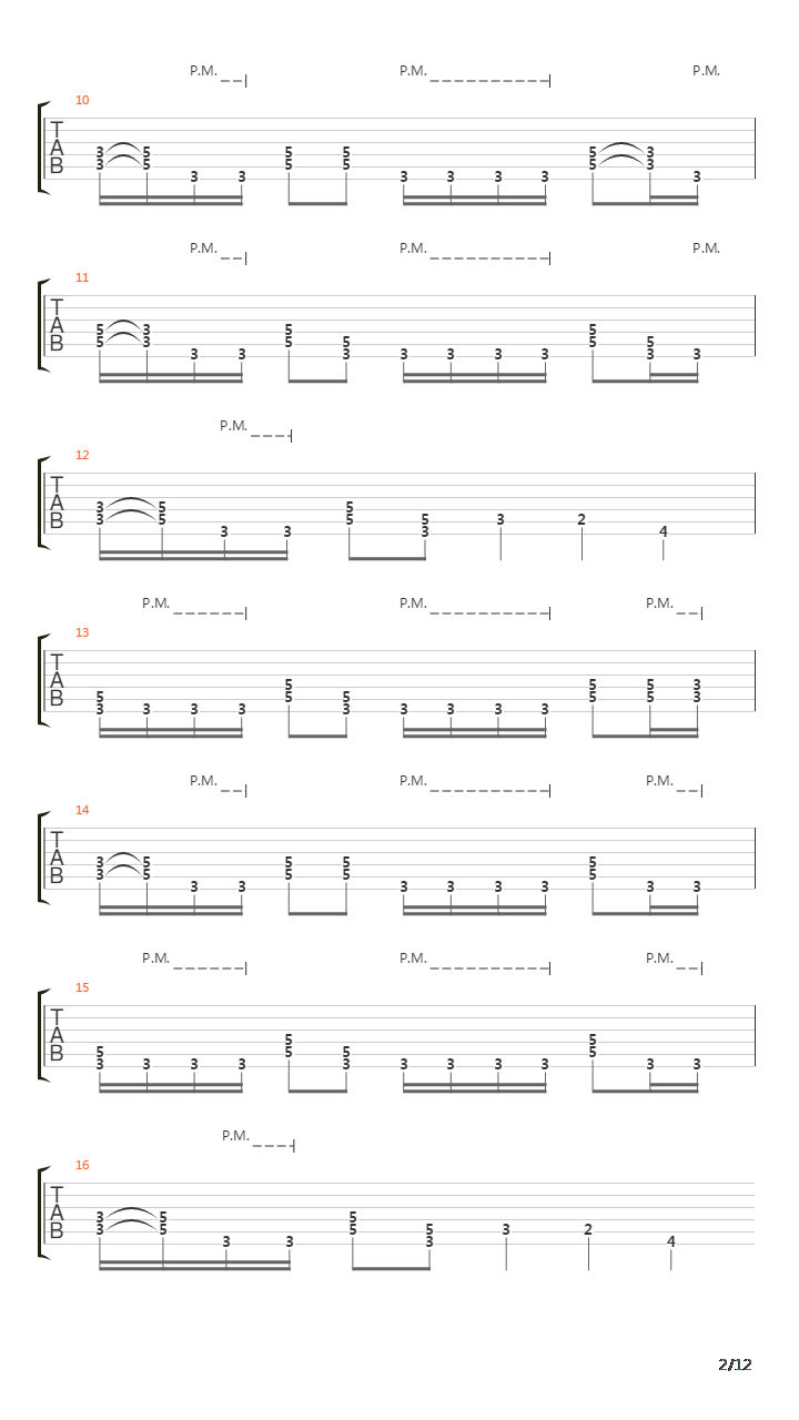 Piranha吉他谱