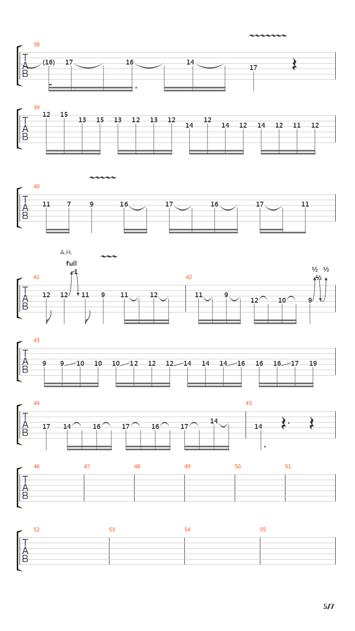 Shroud Of Urine吉他谱