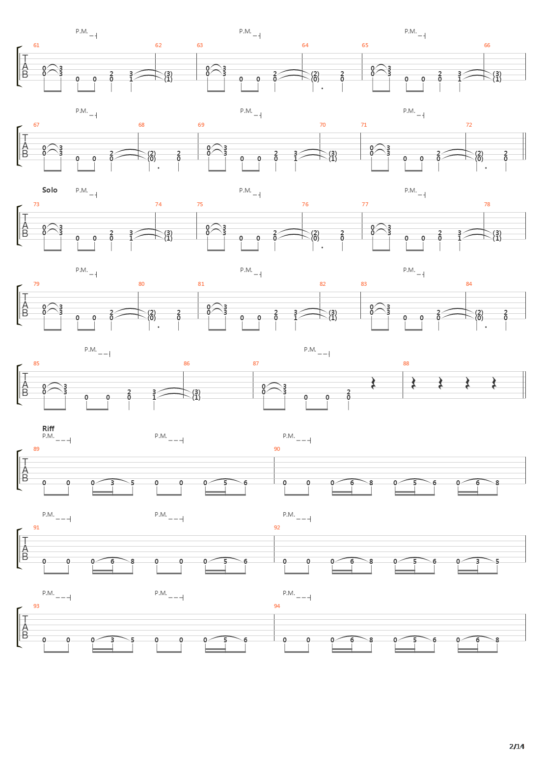 The Ballad Of Leonard And Charles吉他谱