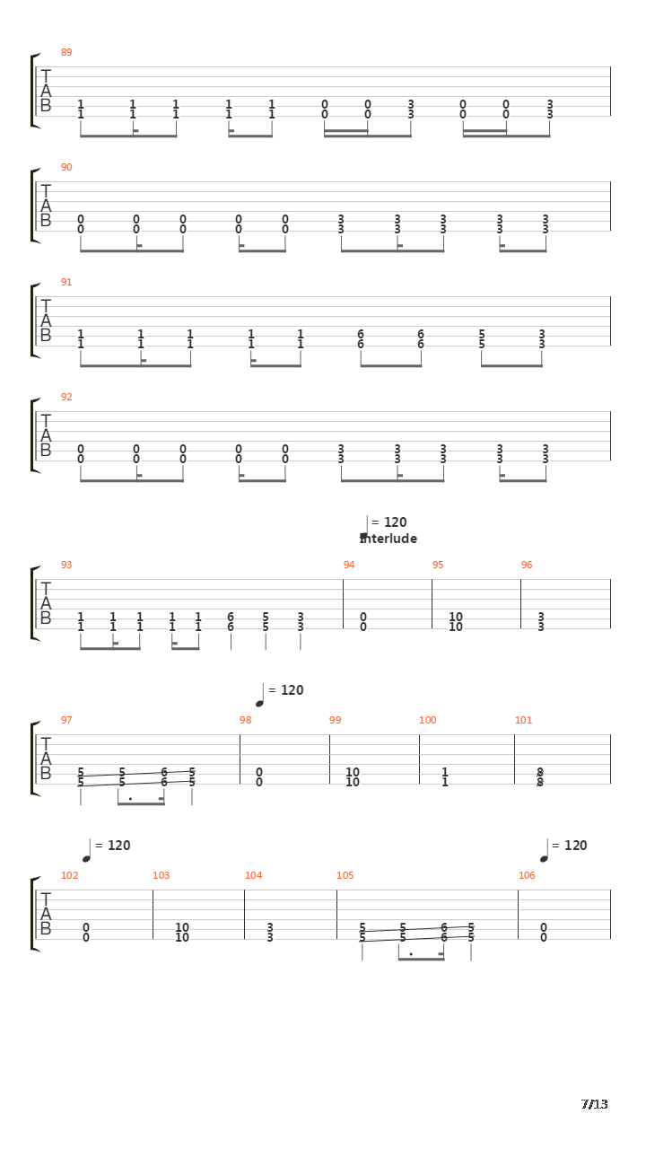 Genocya吉他谱