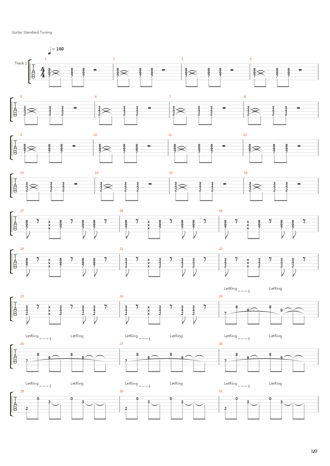 Blue Train吉他谱