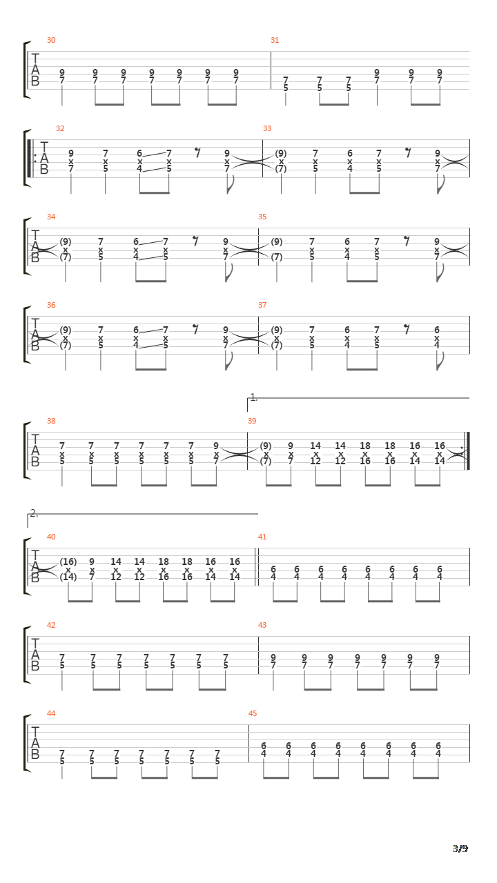 Denpatou(电波塔)吉他谱