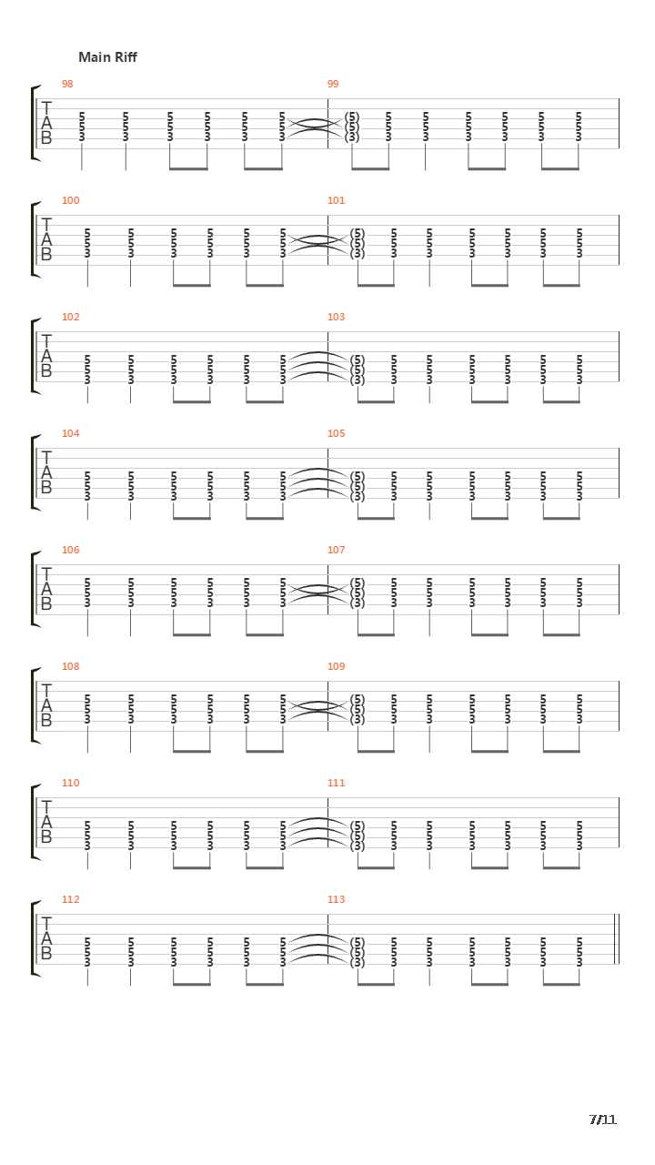 E吉他谱