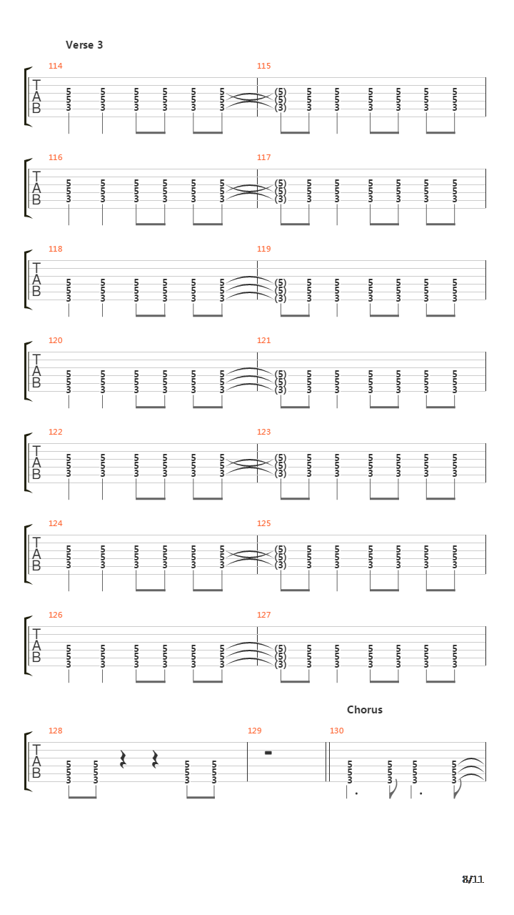 E吉他谱