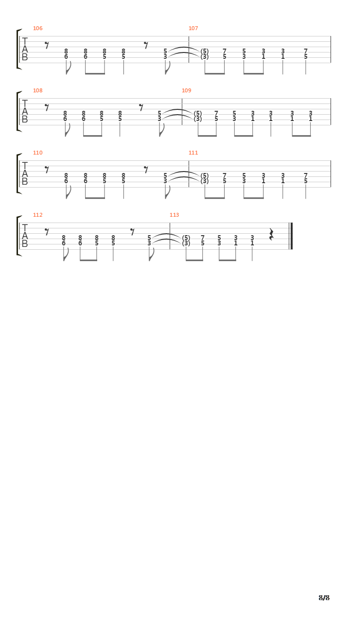 Loop & Loop吉他谱