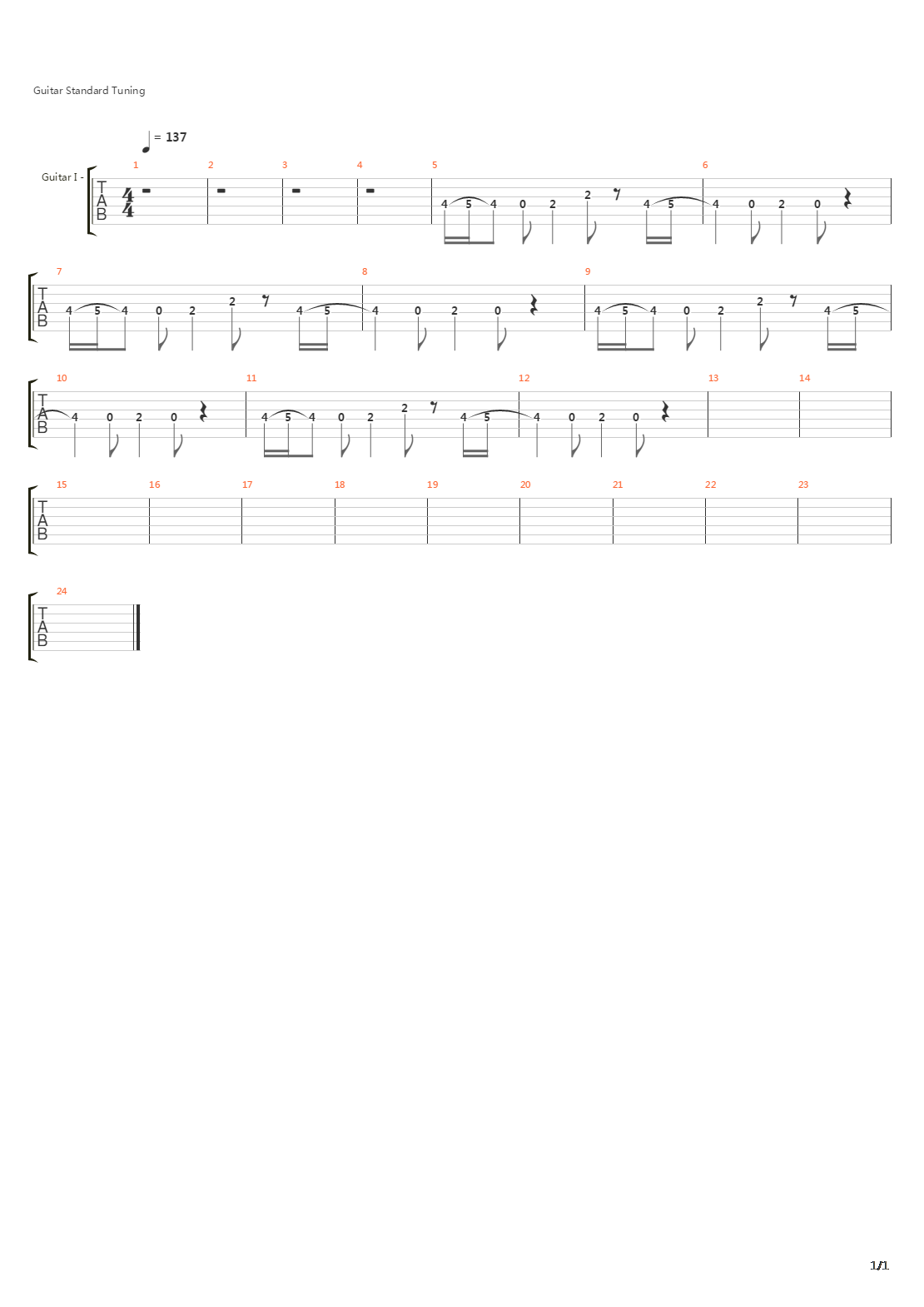 Neoteny吉他谱