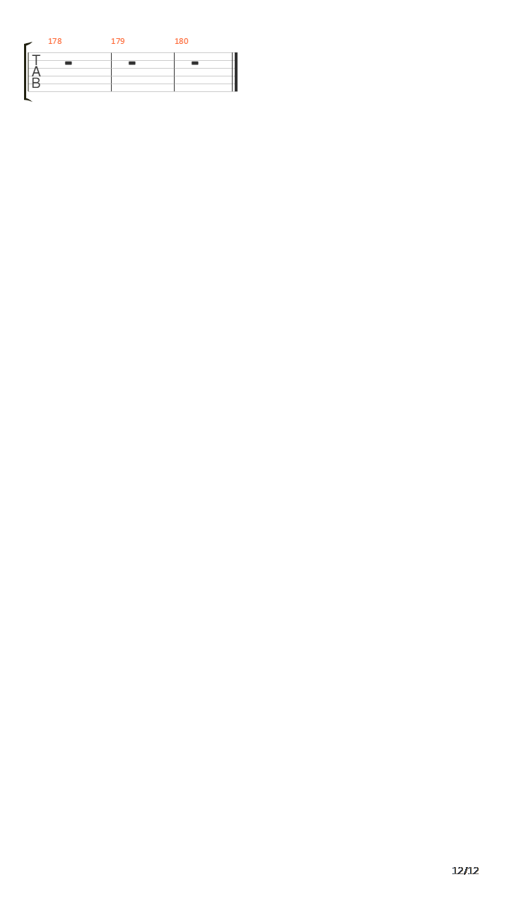 ブラックアウト(Blackout)吉他谱
