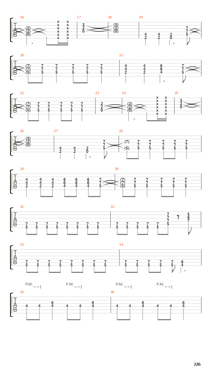 羅針盤(Compass 罗盘)吉他谱