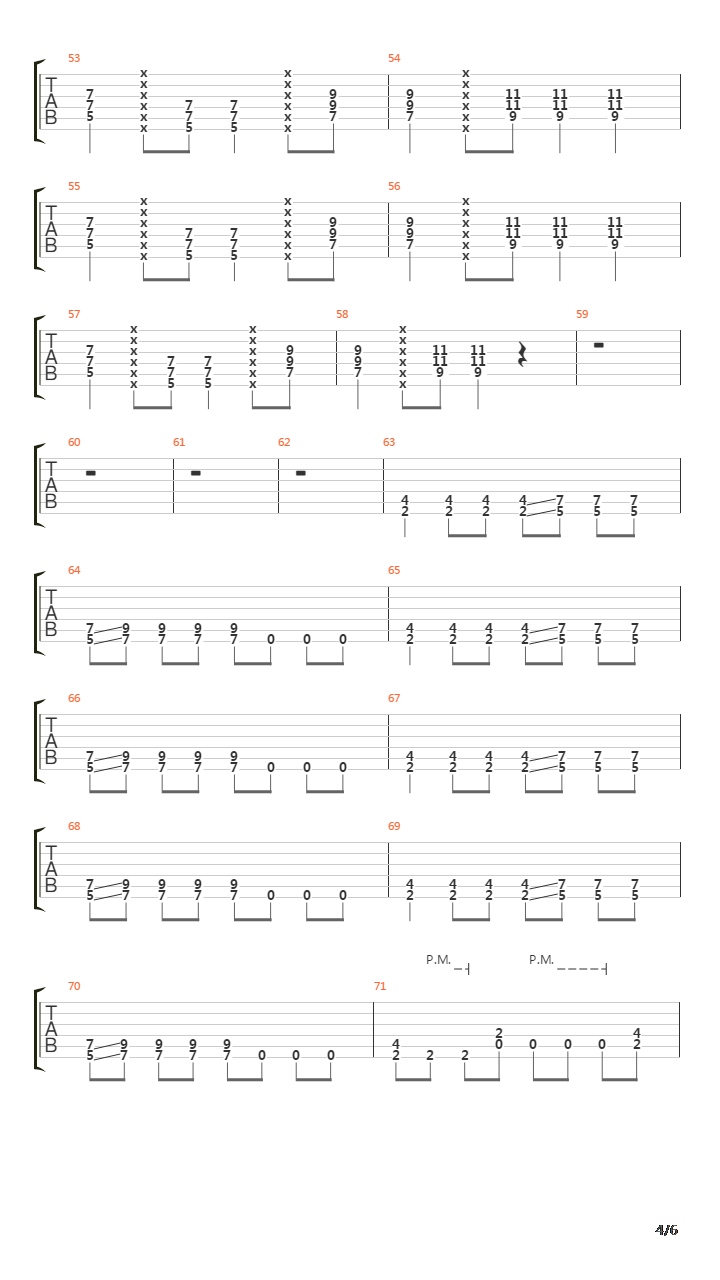 羅針盤(Compass 罗盘)吉他谱