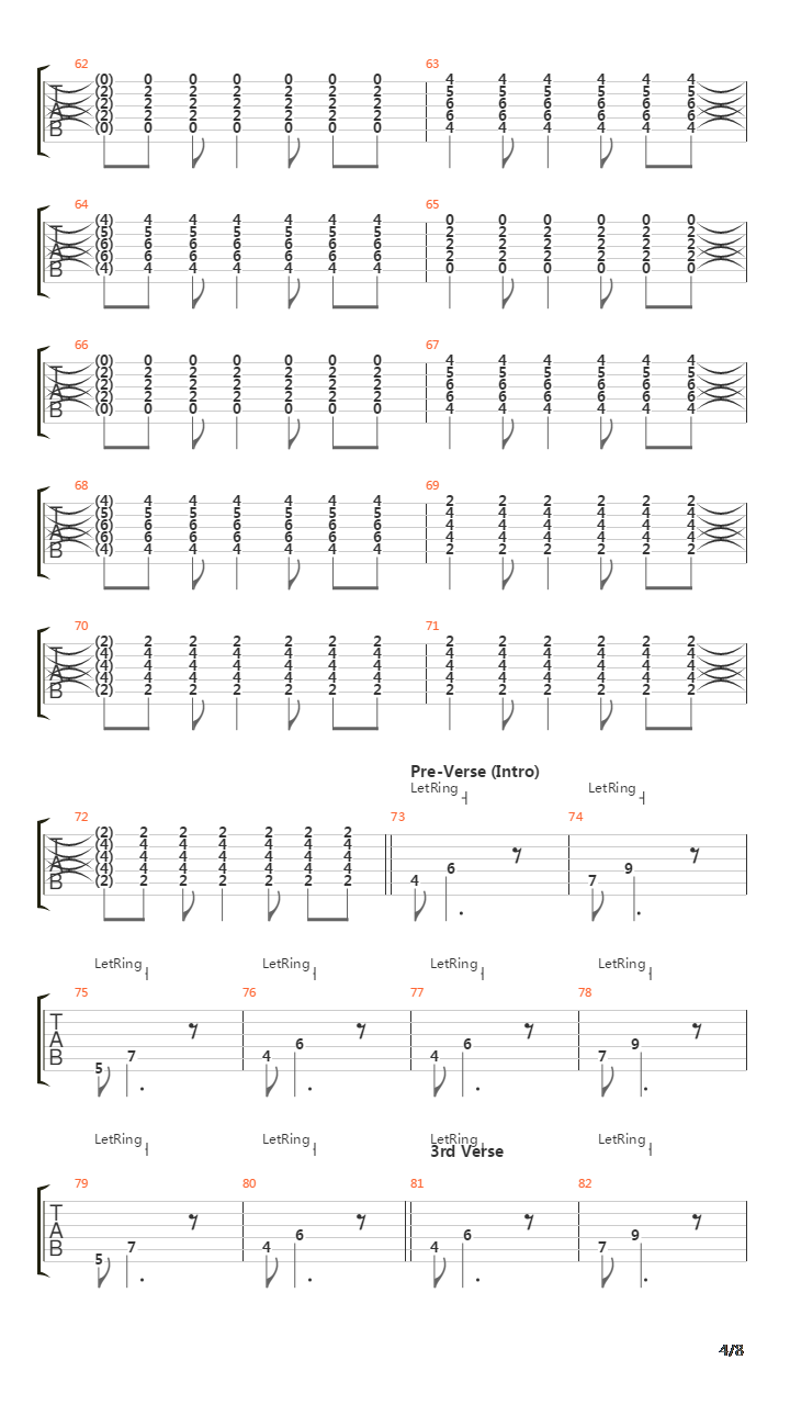 Modern Way吉他谱