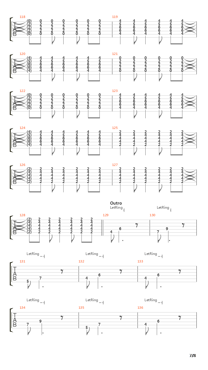 Modern Way吉他谱