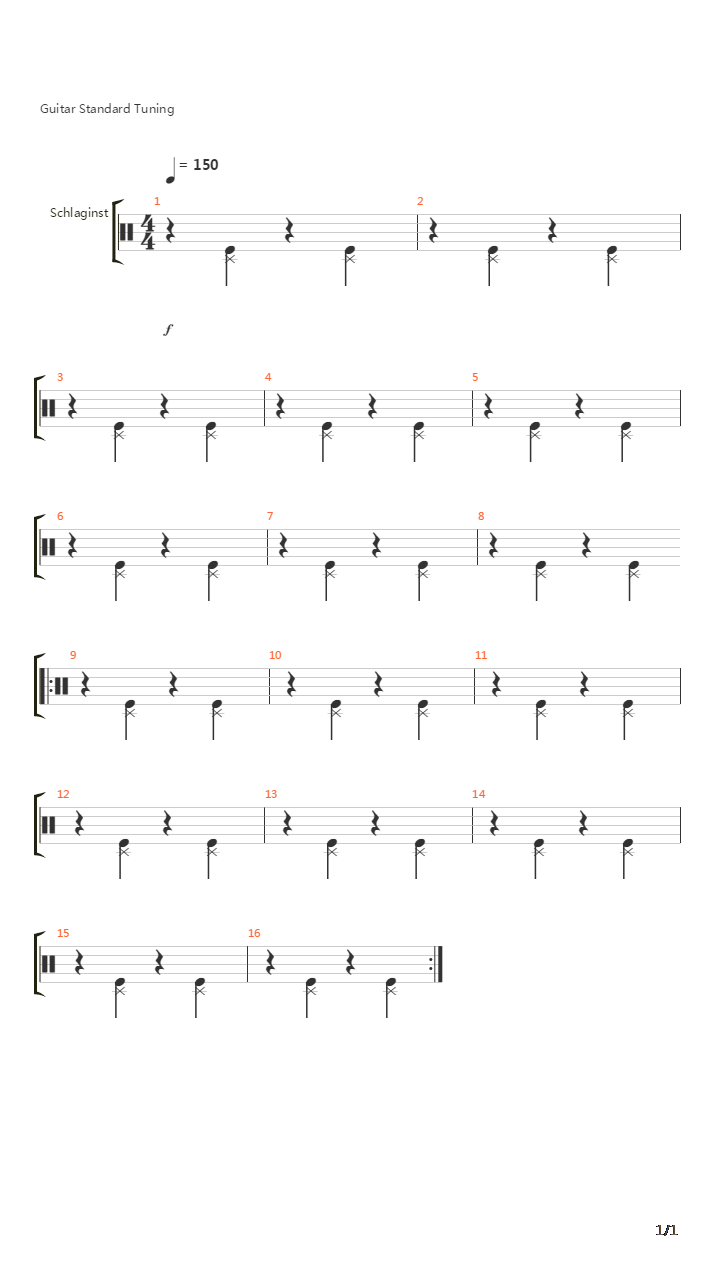 Modern Way吉他谱