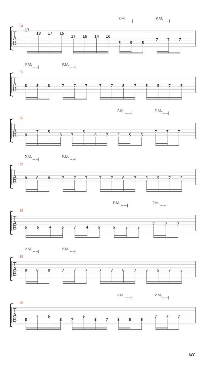 5吉他谱