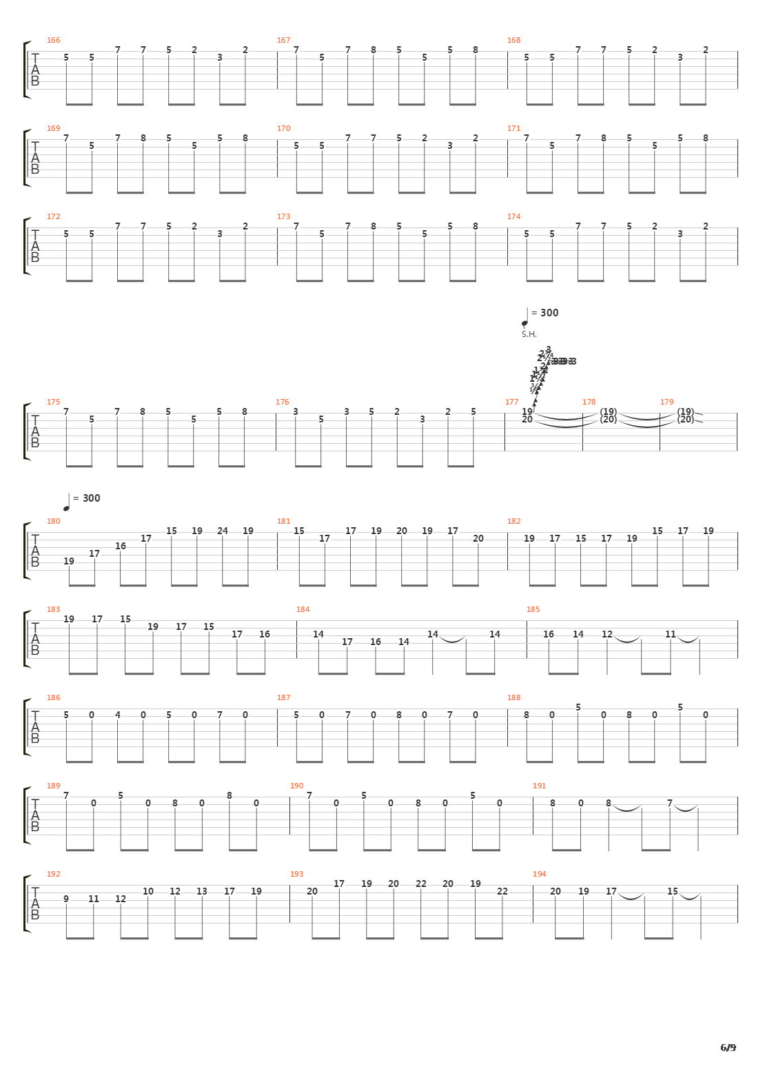 12 Gauge吉他谱