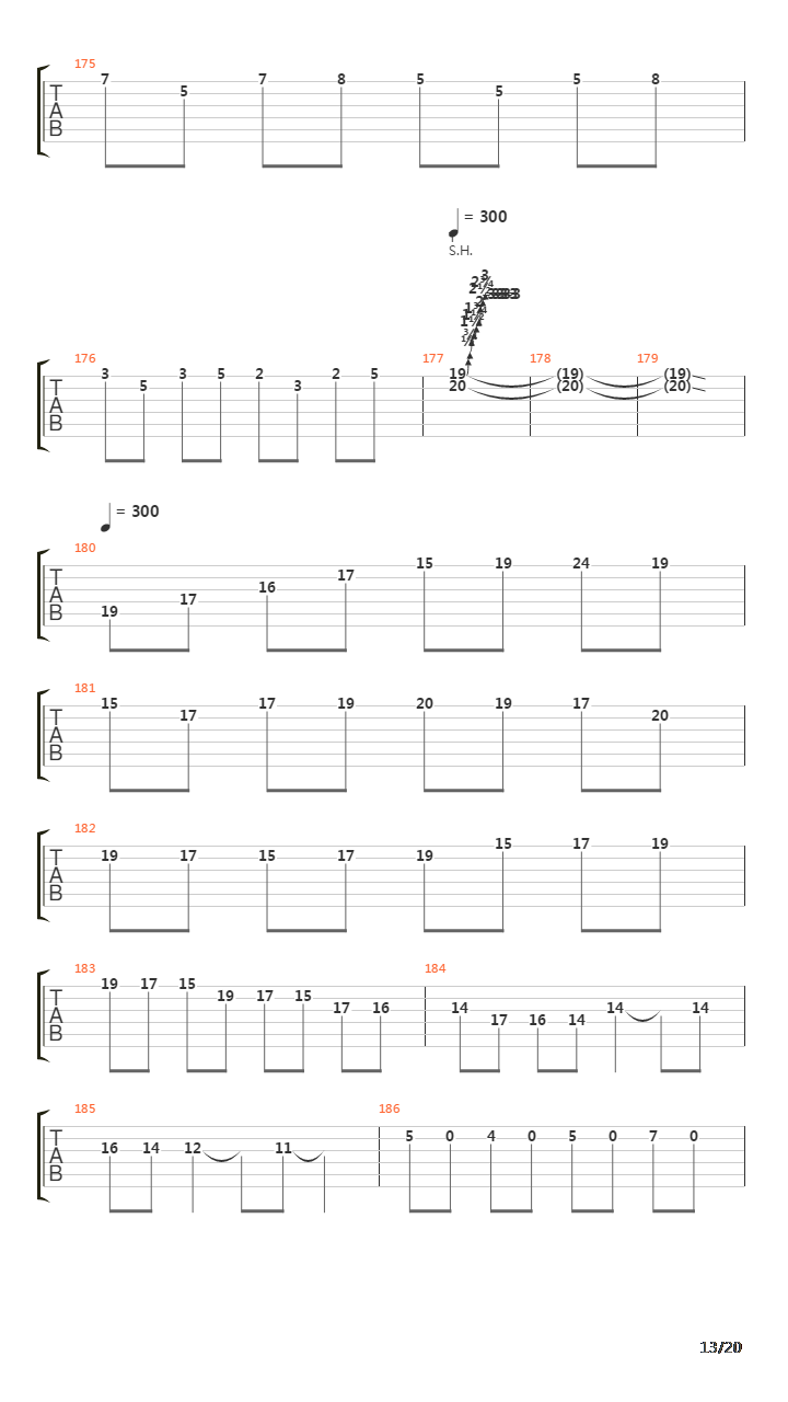 12 Gauge吉他谱