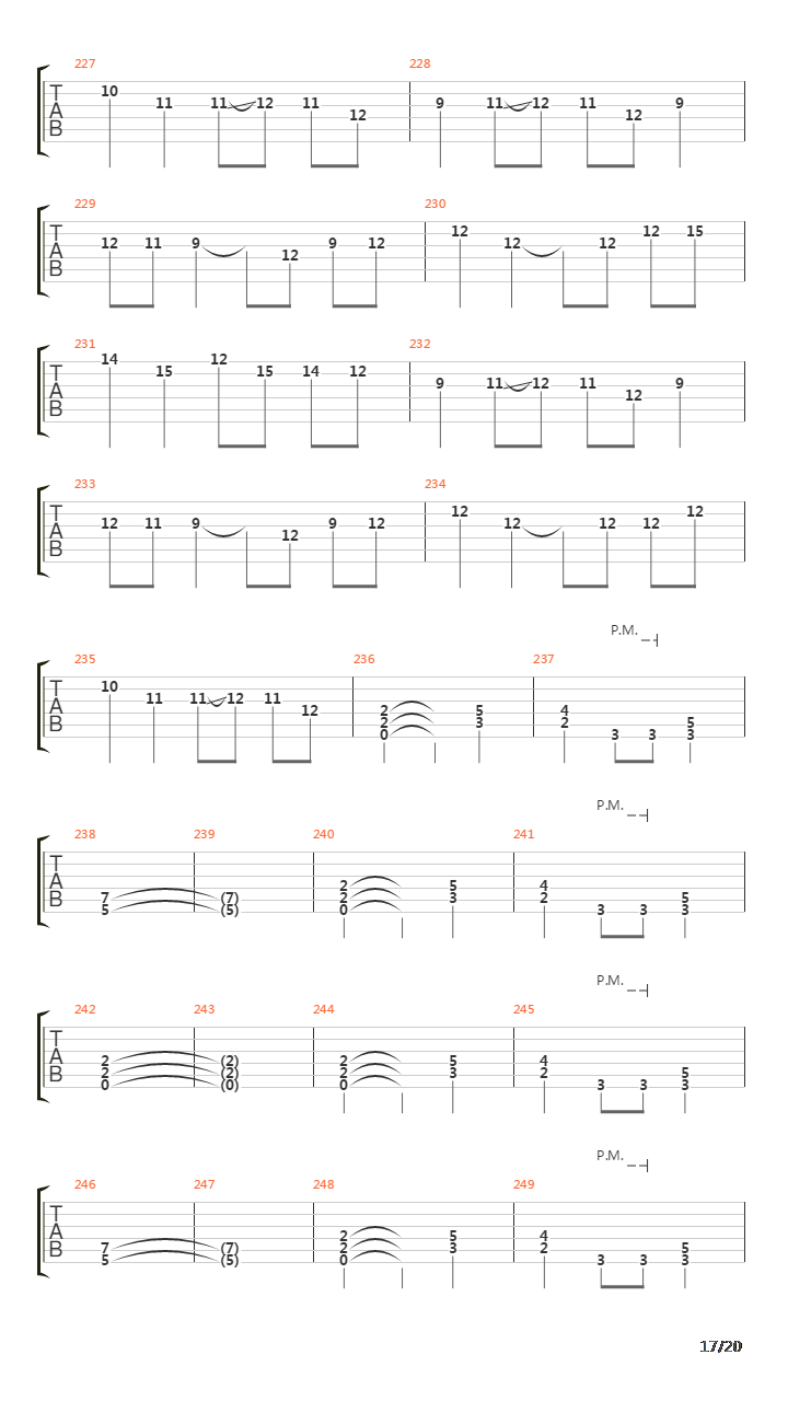 12 Gauge吉他谱