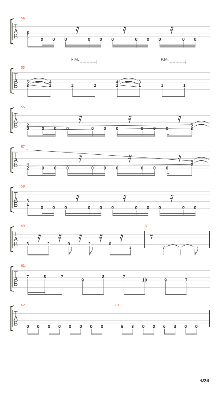 12 Gauge吉他谱