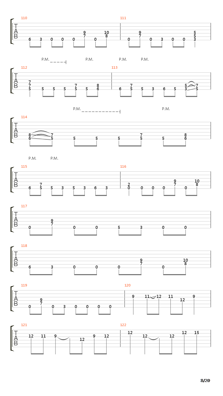 12 Gauge吉他谱