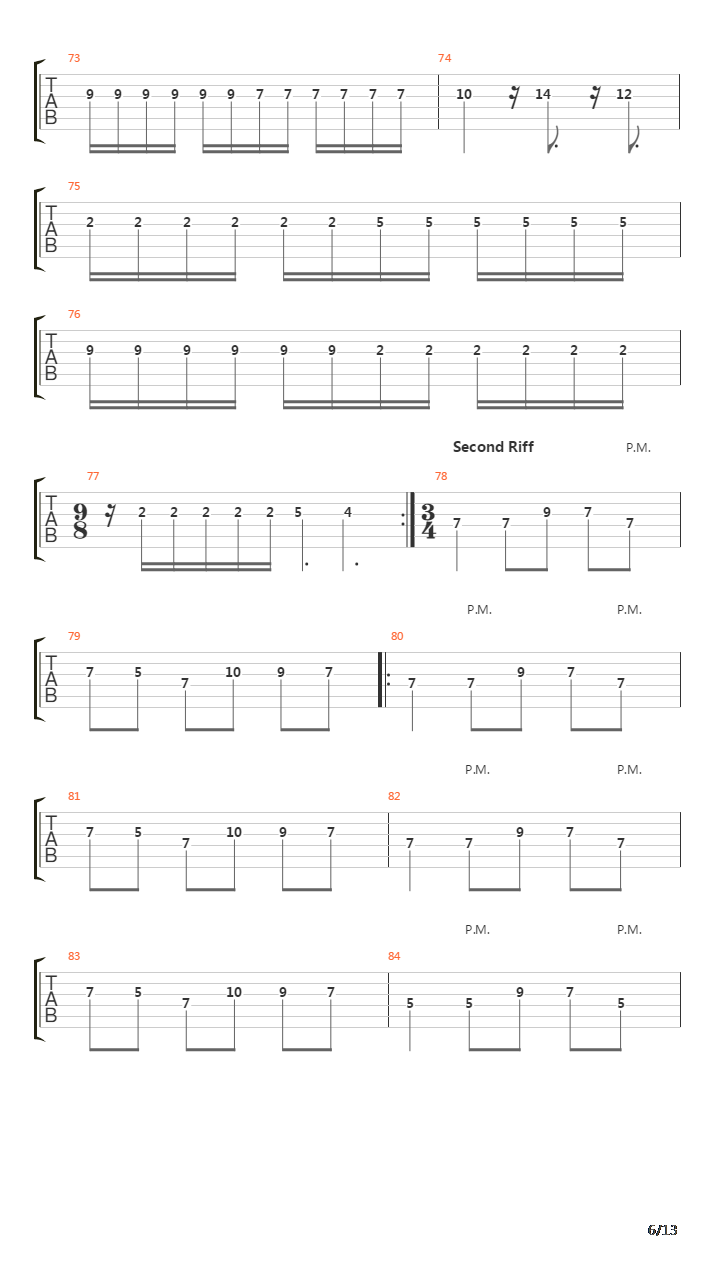 Alteration吉他谱