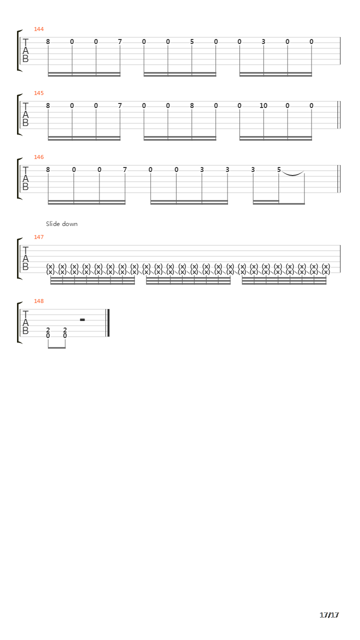 Hades吉他谱