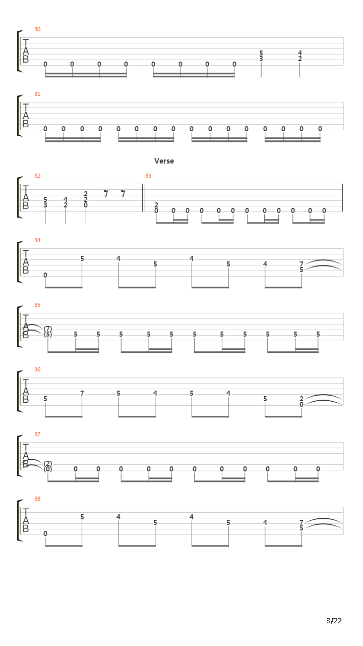 The Blind Leader吉他谱