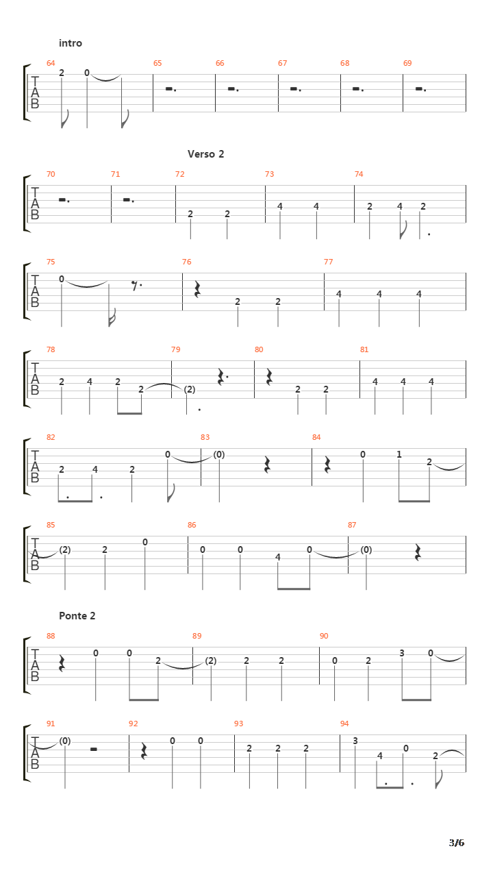 A Sailormans Hymn吉他谱