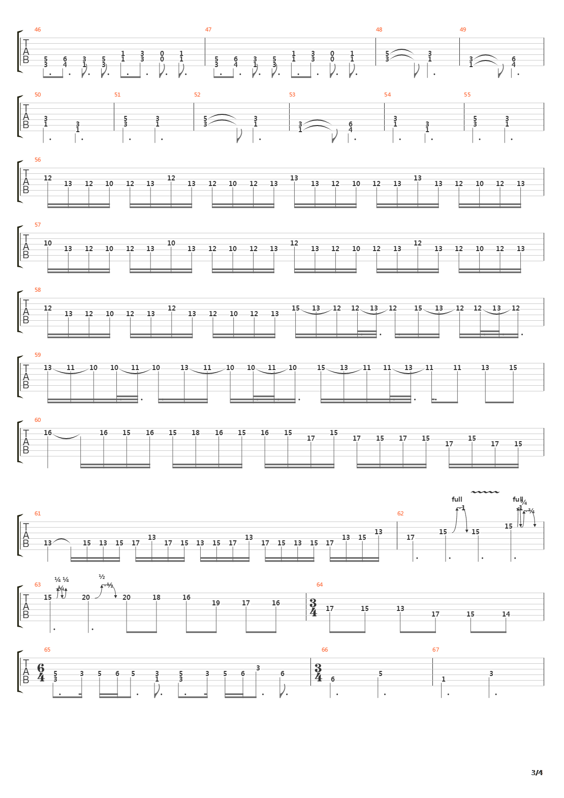 Across The Highlands吉他谱