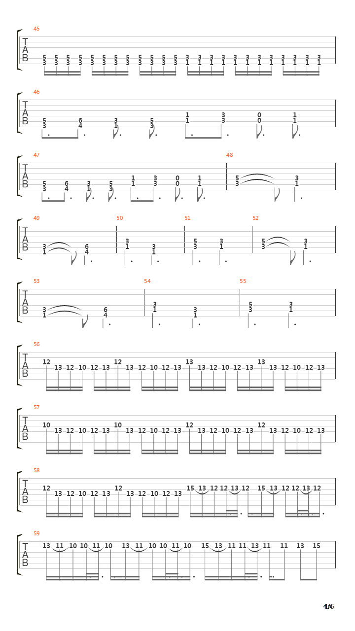 Across The Highlands吉他谱