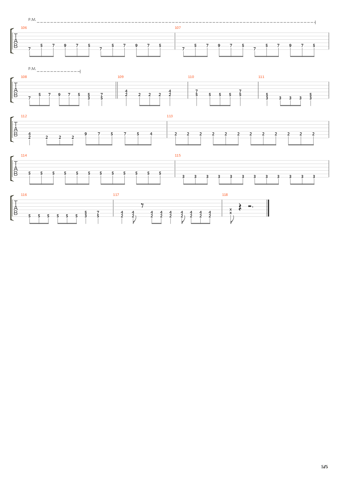 Blcher吉他谱