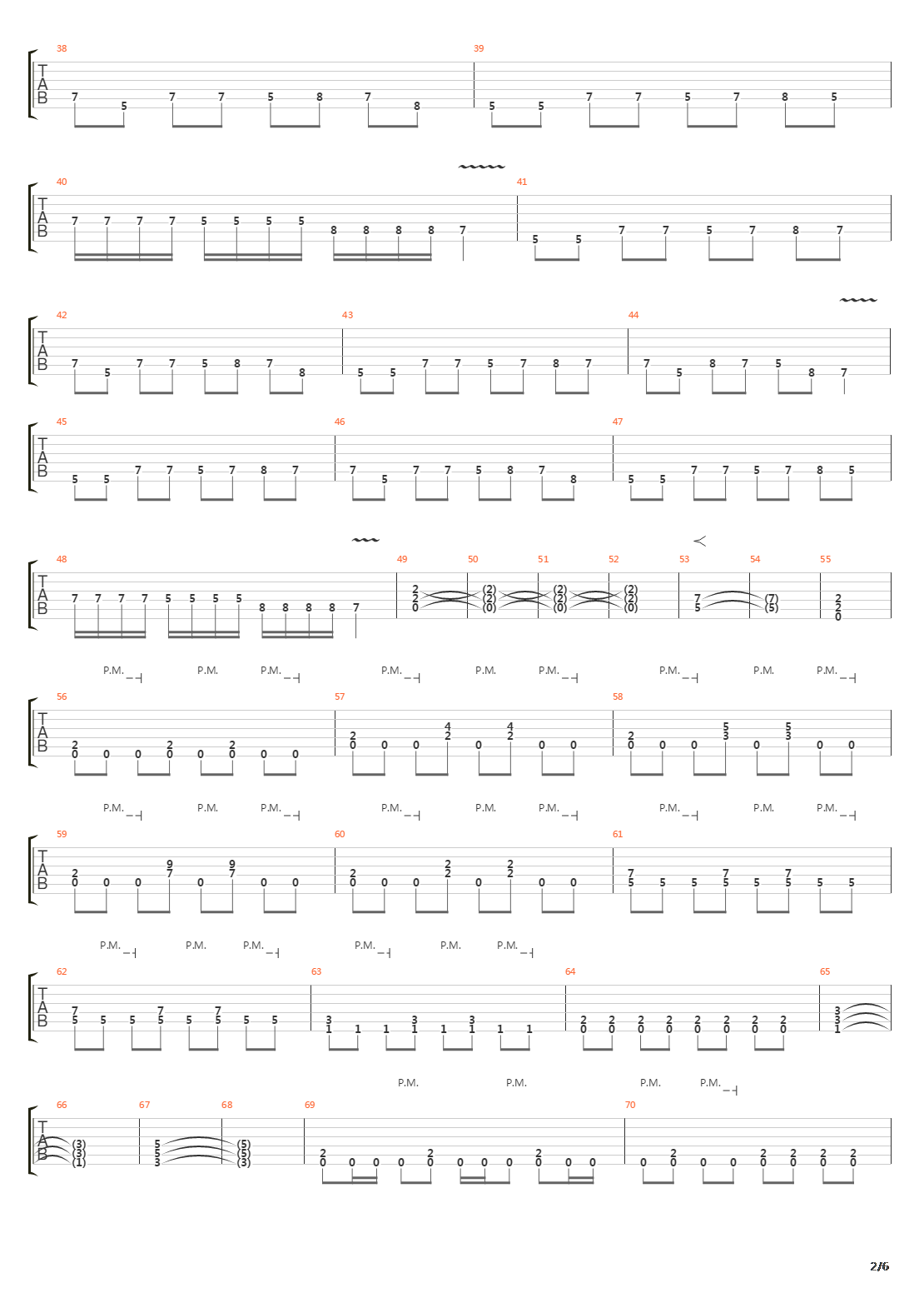 Descent Of The Archangel吉他谱