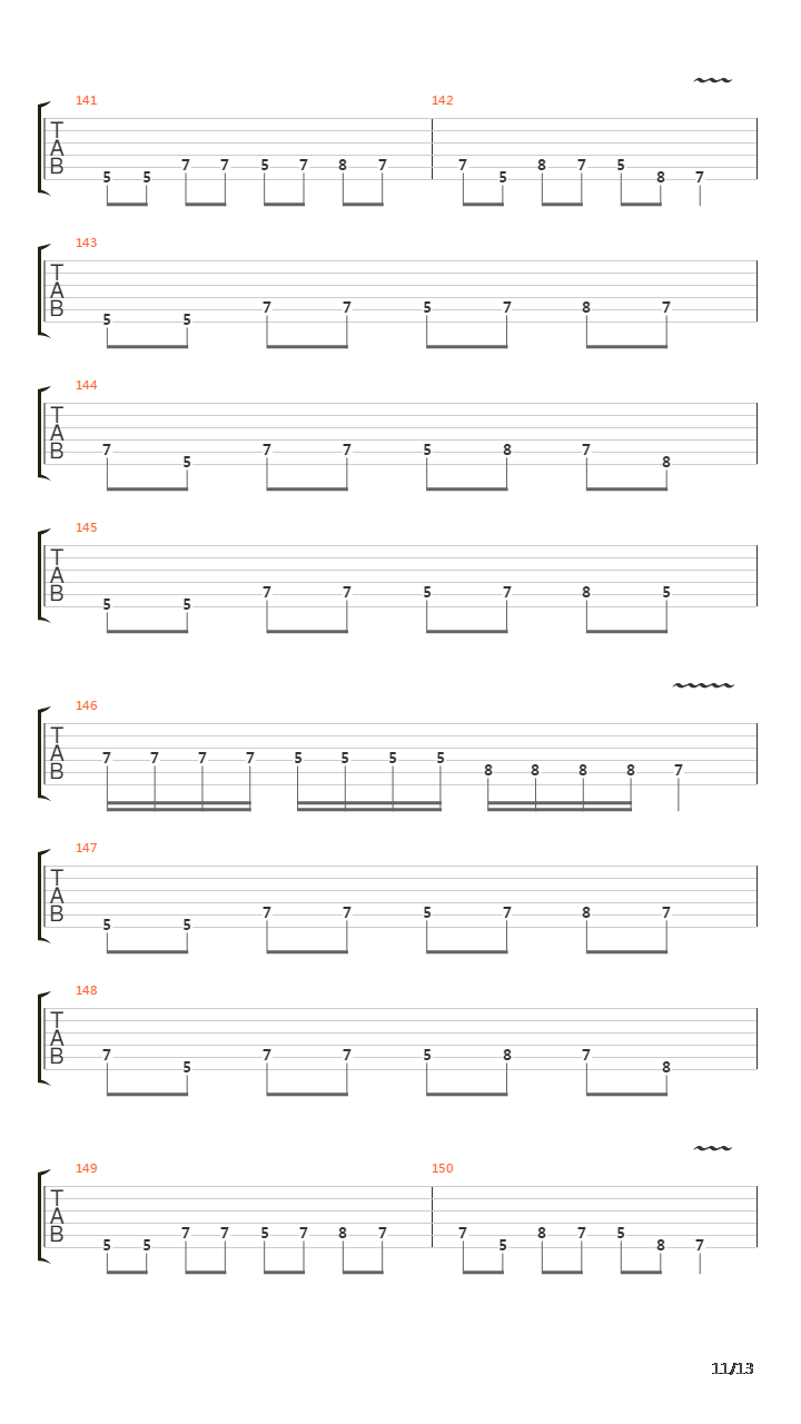 Descent Of The Archangel吉他谱