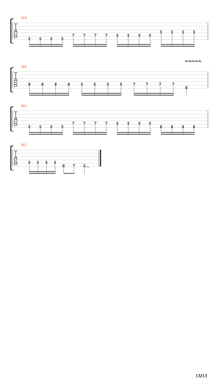 Descent Of The Archangel吉他谱