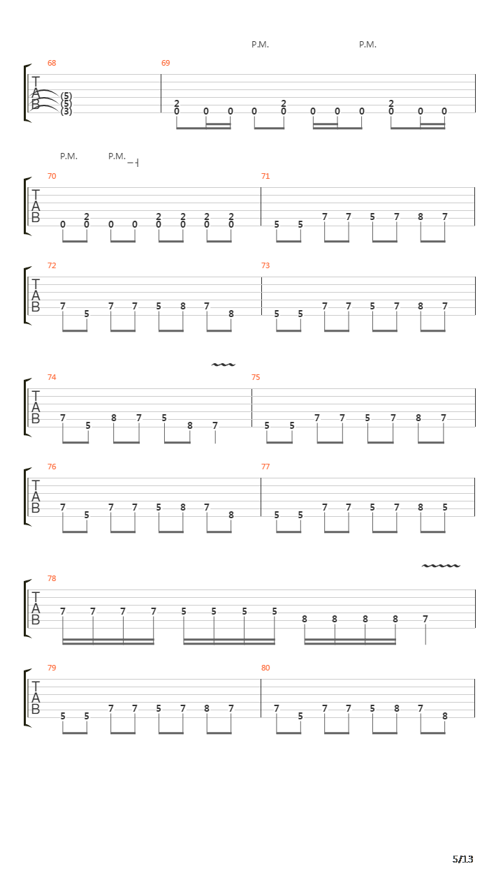 Descent Of The Archangel吉他谱