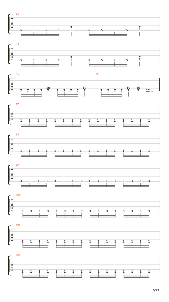 Descent Of The Archangel吉他谱