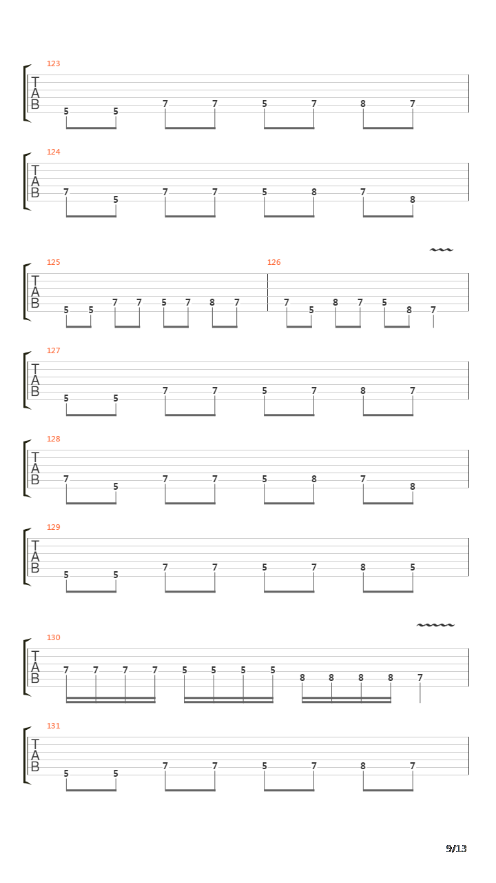 Descent Of The Archangel吉他谱