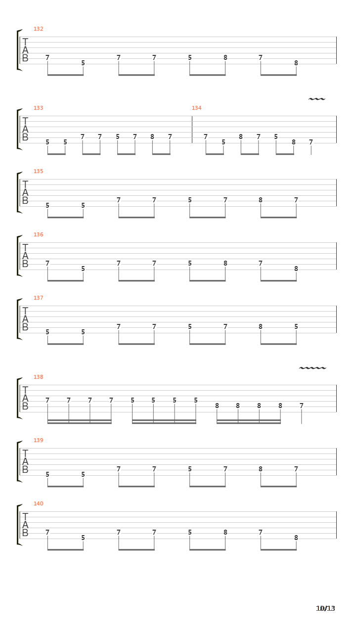 Descent Of The Archangel吉他谱
