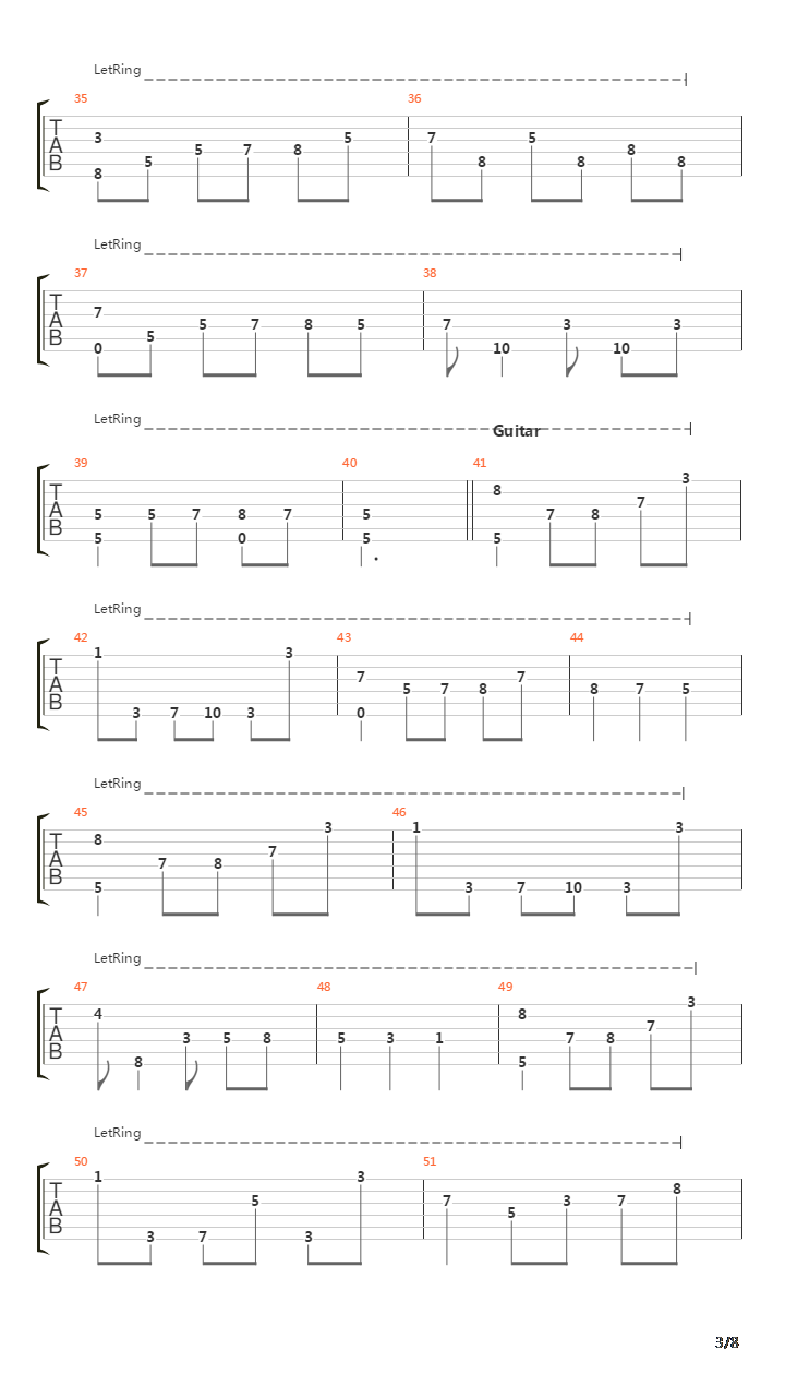 Epilogue吉他谱